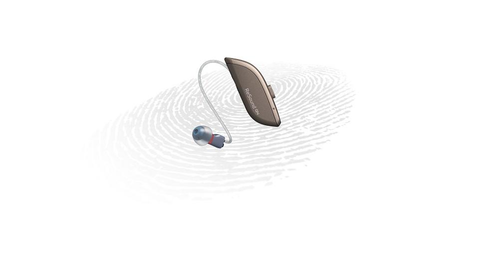 ReSound ONE-Hörgerät - Fingerabdruck