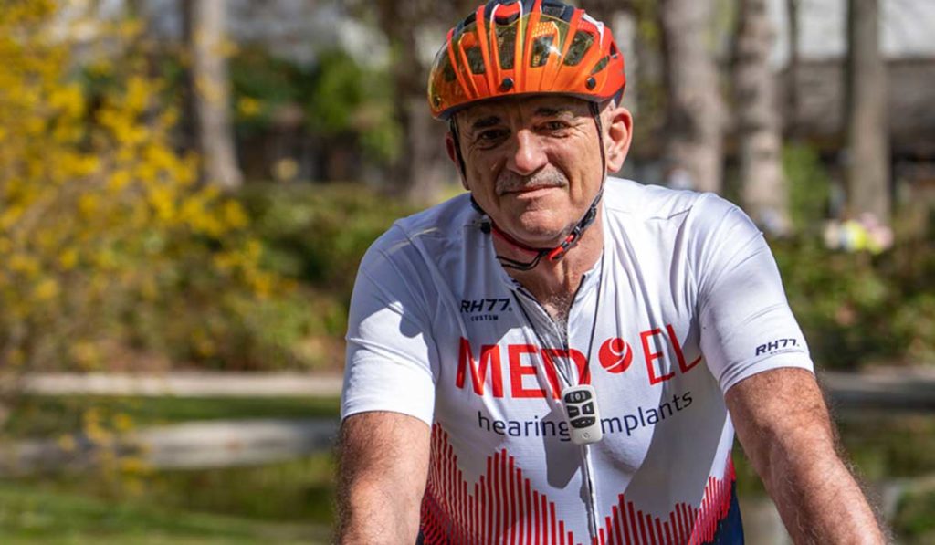 Fahrradfahren mit Cochlea-Implantaten