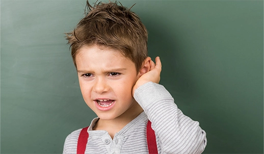 Mittelohrentzündung bei Kindern